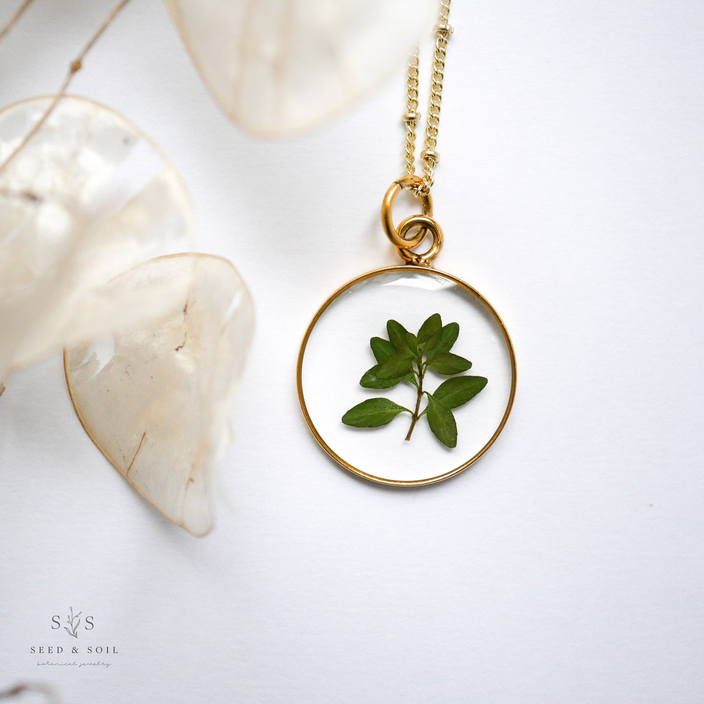 Large Round Pendant