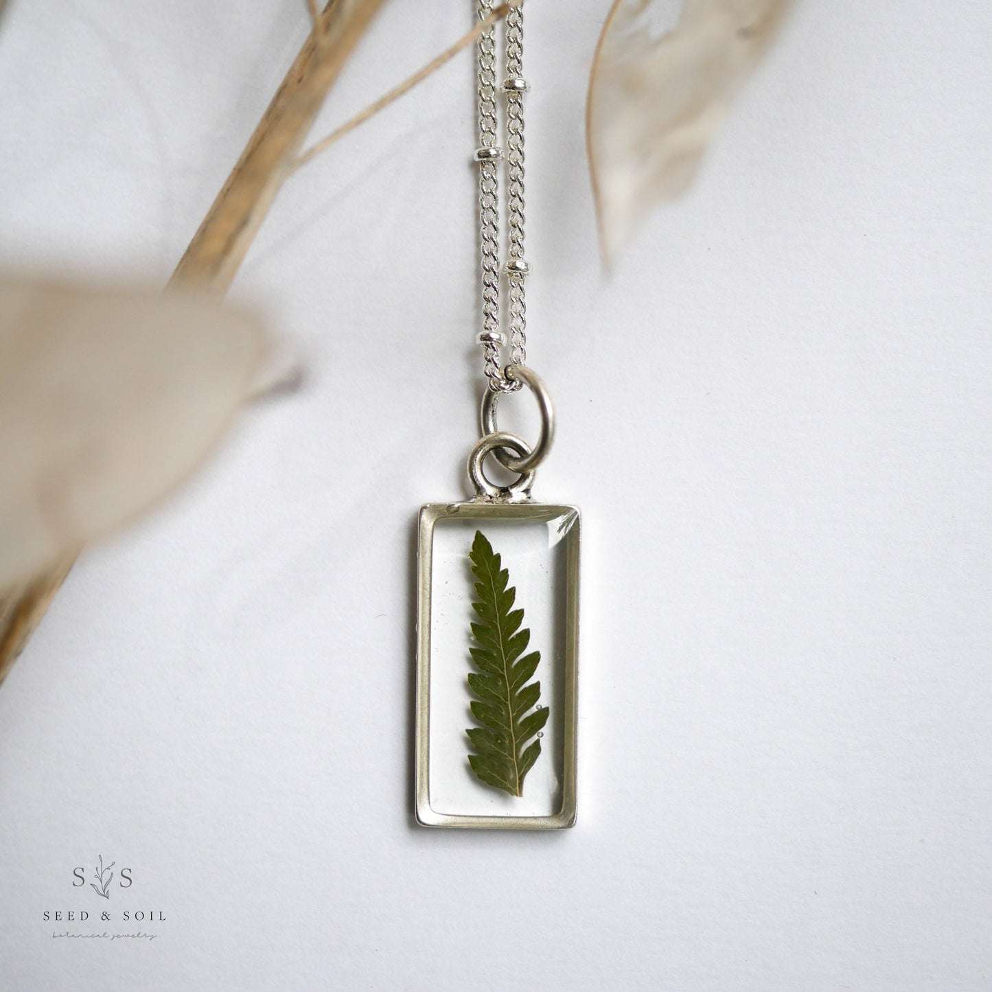 Large Rectangle Pendant