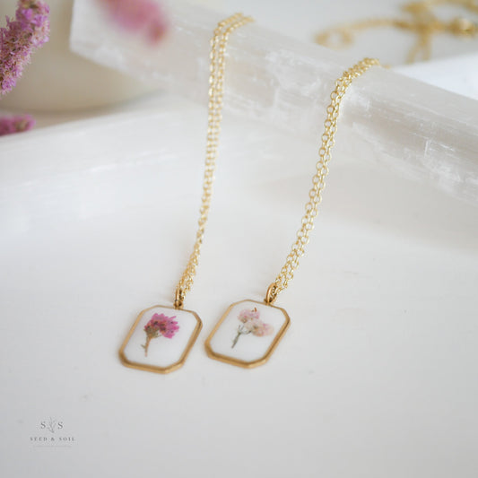 Valentine Ornate Frame Necklace