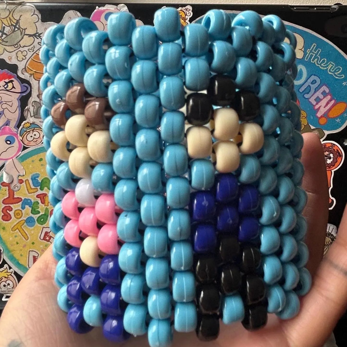 Weezer Blue Album Kandi Cuff