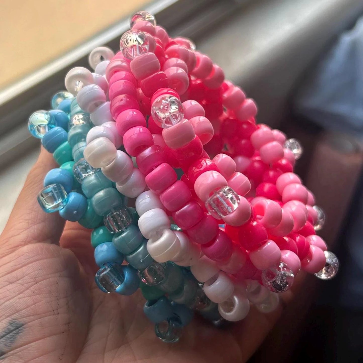 Rotating Kandi Bracelet/Cuff (Customization Available)