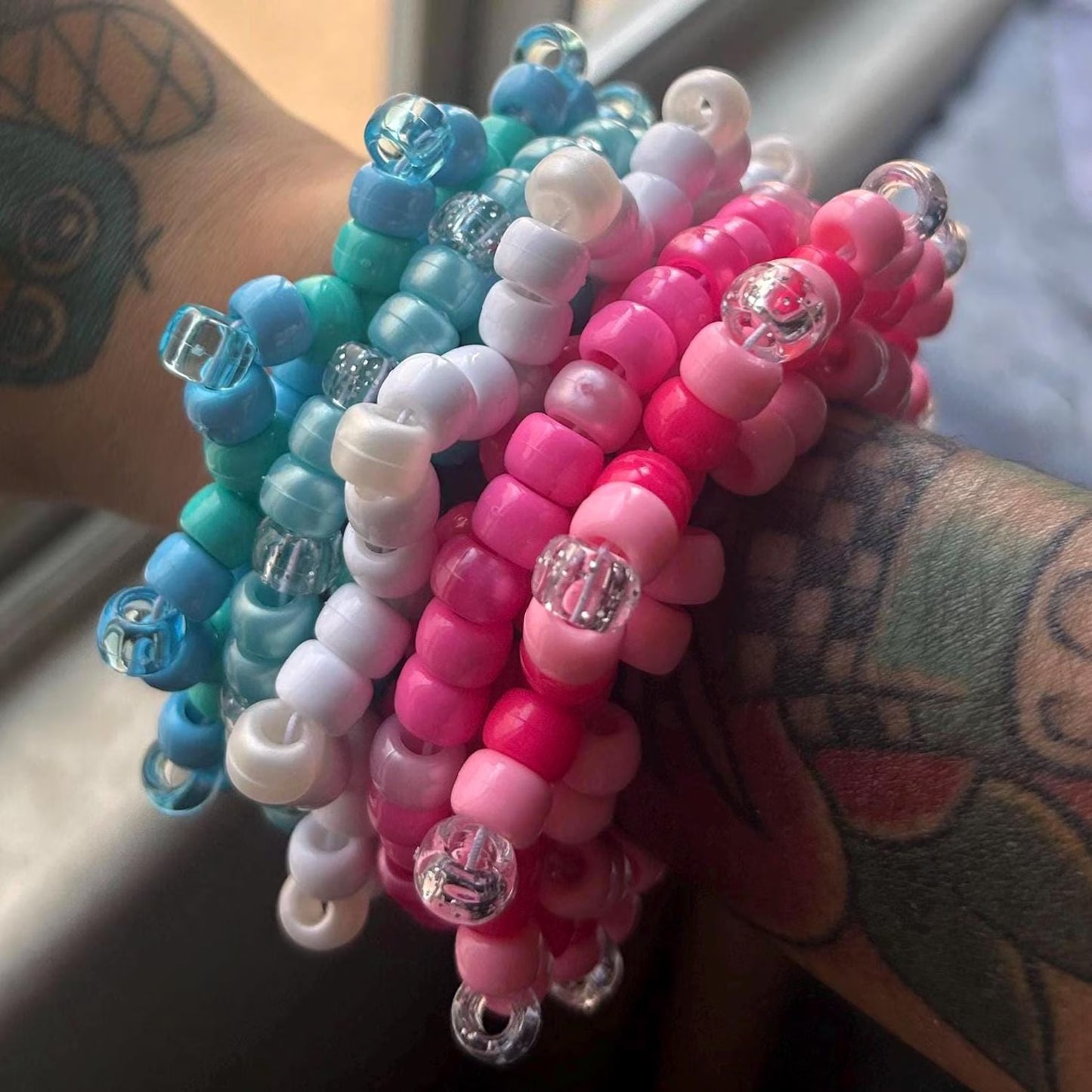 Rotating Kandi Bracelet/Cuff (Customization Available)