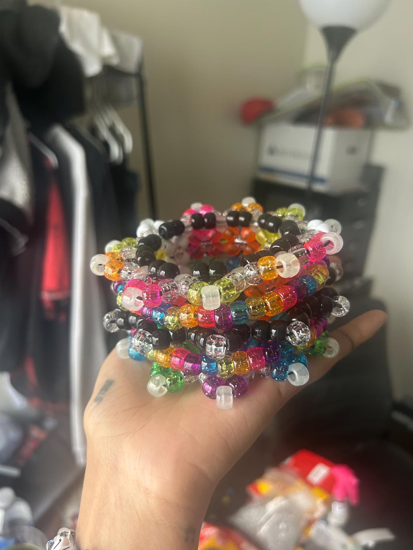 Rotating Kandi Bracelet/Cuff (Customization Available)