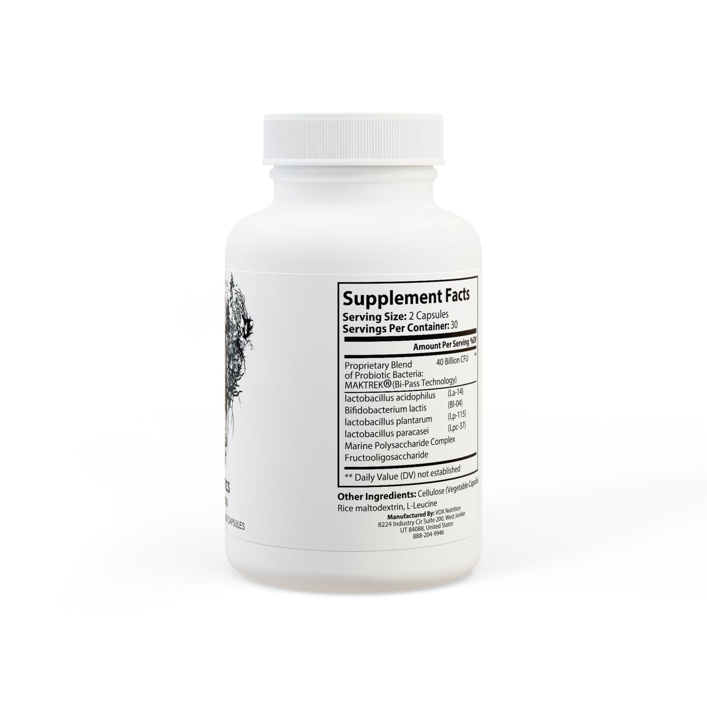 Probiotics Supplement (60 Capsules)