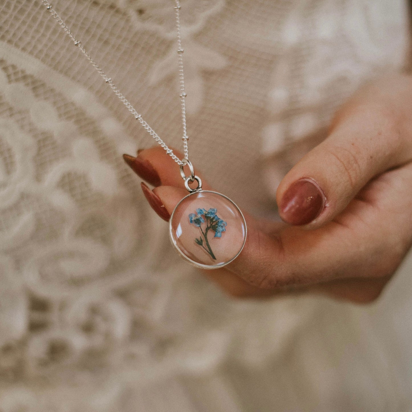 Large Round Pendant