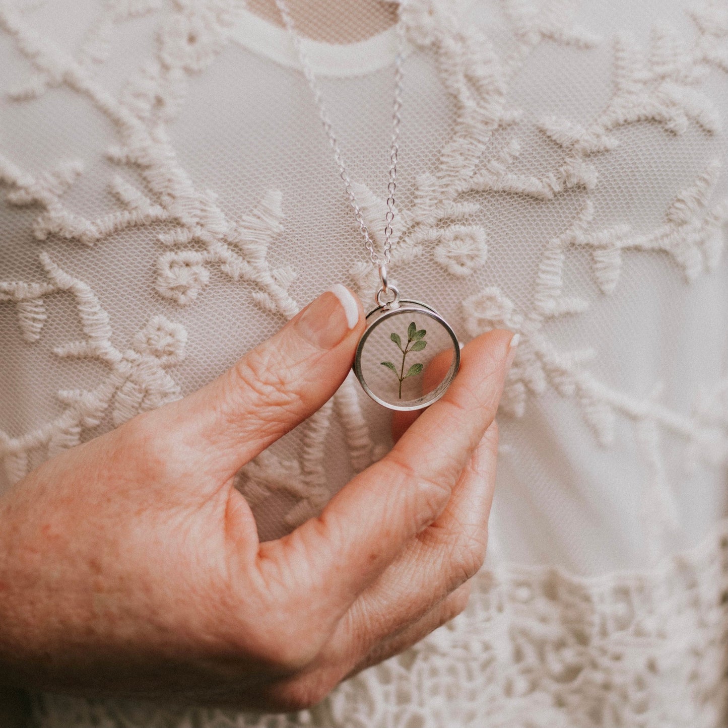 Deep Round Pendant