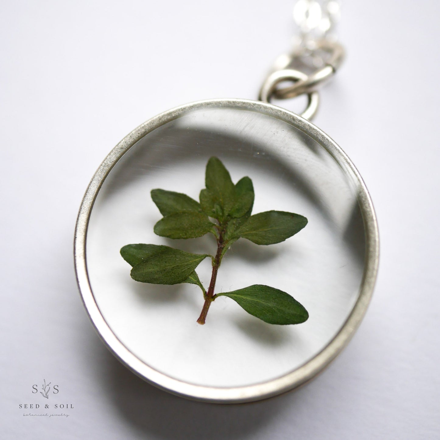 Deep Round Pendant